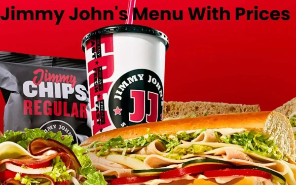 Jimmy John's Menu With Prices